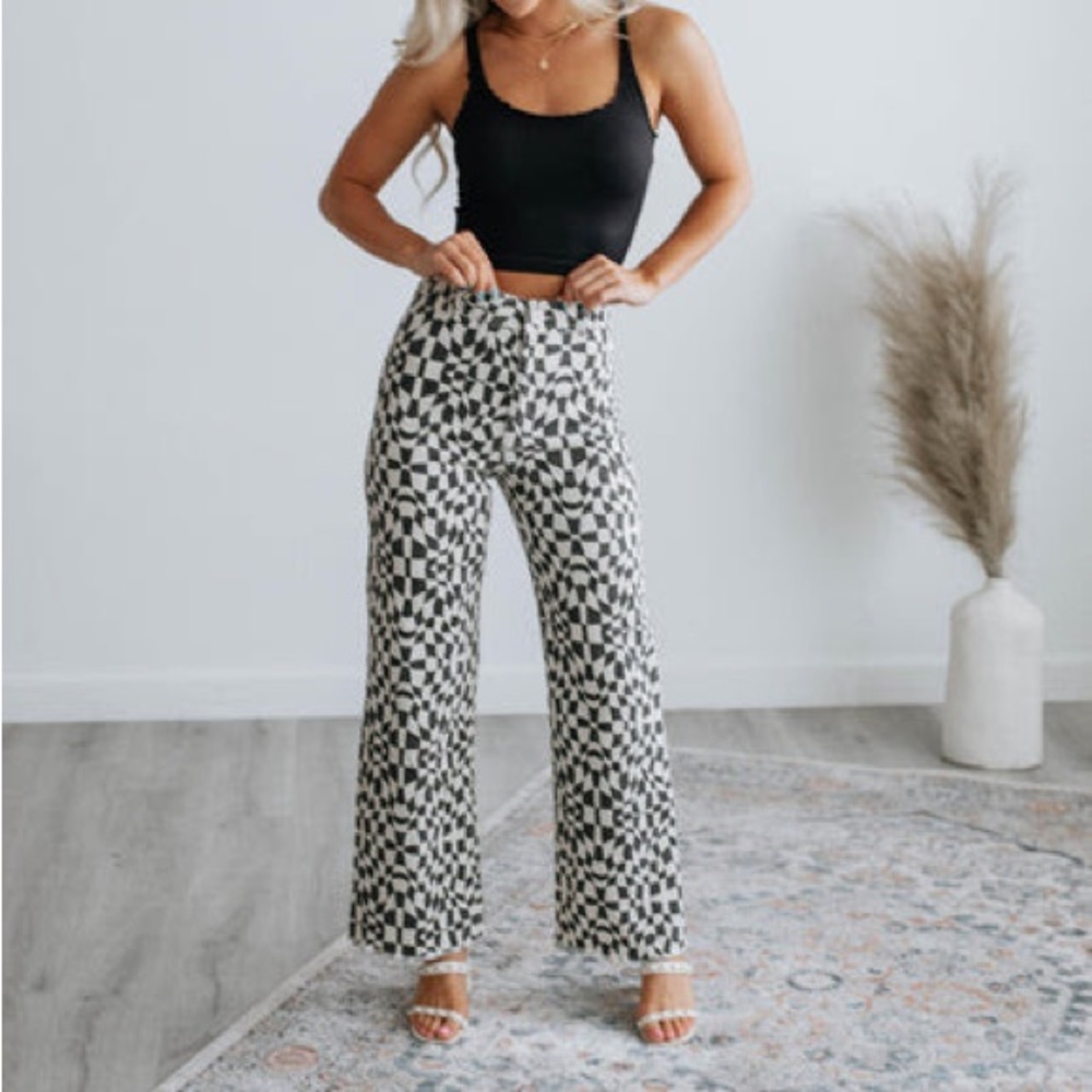 Checker Pants - image 1